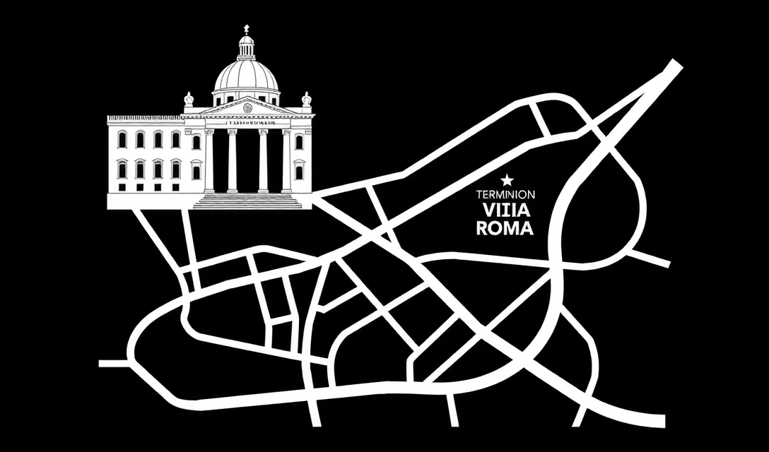 Mappa di navigazione verso la sede